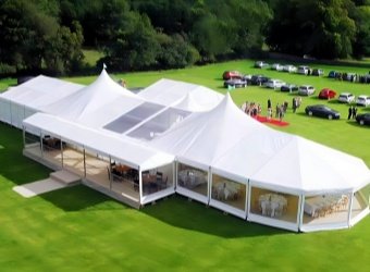 china mixed polygon tent​