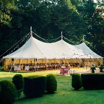 Century canvas wedding tent
