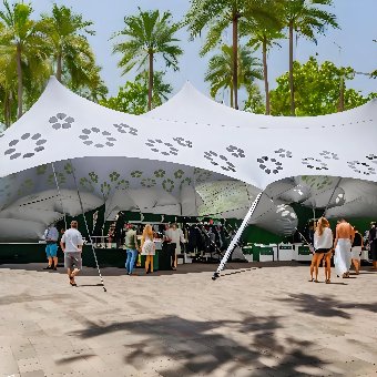 Event cheese tent