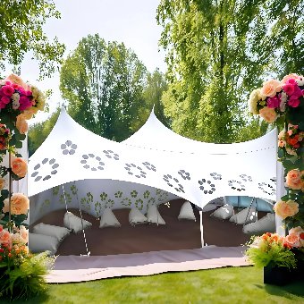 Garden cheese tent