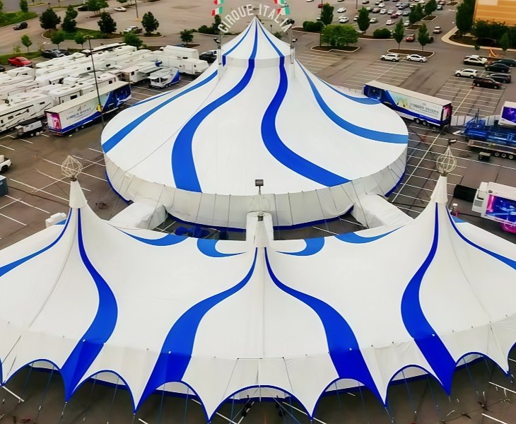 big top circus tent structure