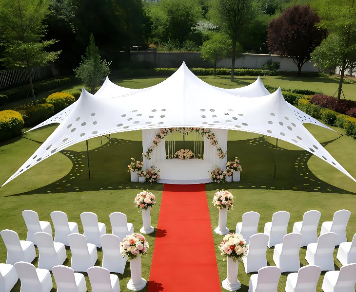cunstom cheese tent