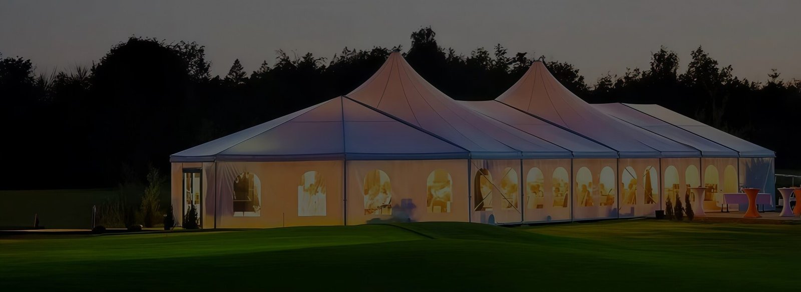 high peak mixed multi tent factory