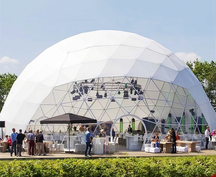Event dome tent - Certified Materials for Safety & Durability