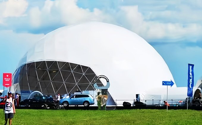France Exhibition Dome Structure