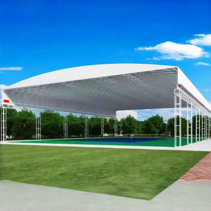 Retractable Tennis Court Cover