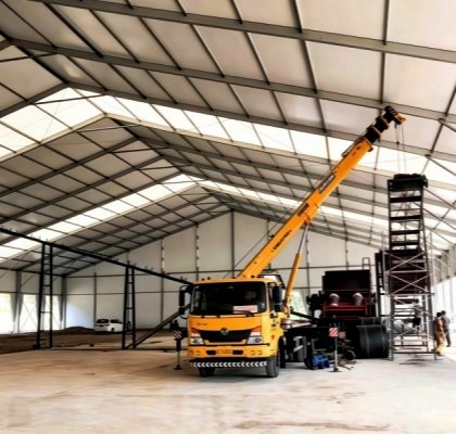 Industrial Structure Tent