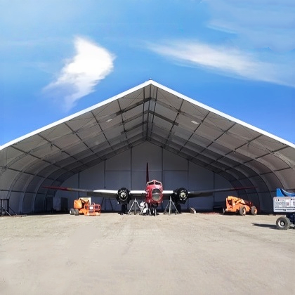 Aluminum Airplane Hangar