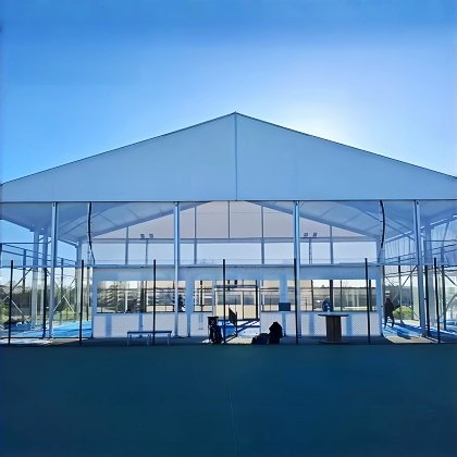 A-Frame Padel Court Cover