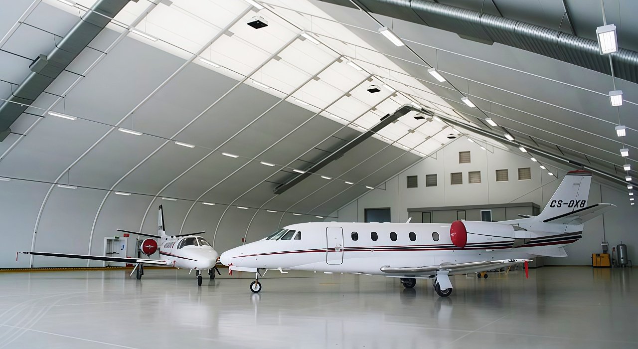 clear span Military Hangar