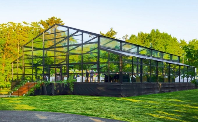 Custom Atrium Tent Event Project France