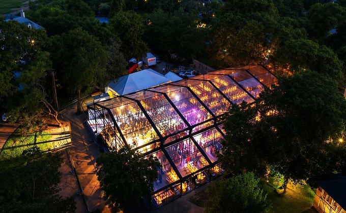 Modern Transparent Event Venue Canada