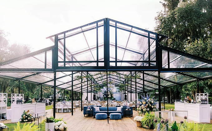 Transparent Roof Garden Tent Australia