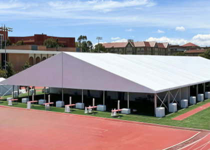 A-Frame Gym Tent