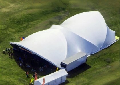 Double Span SaddleSpan Tent
