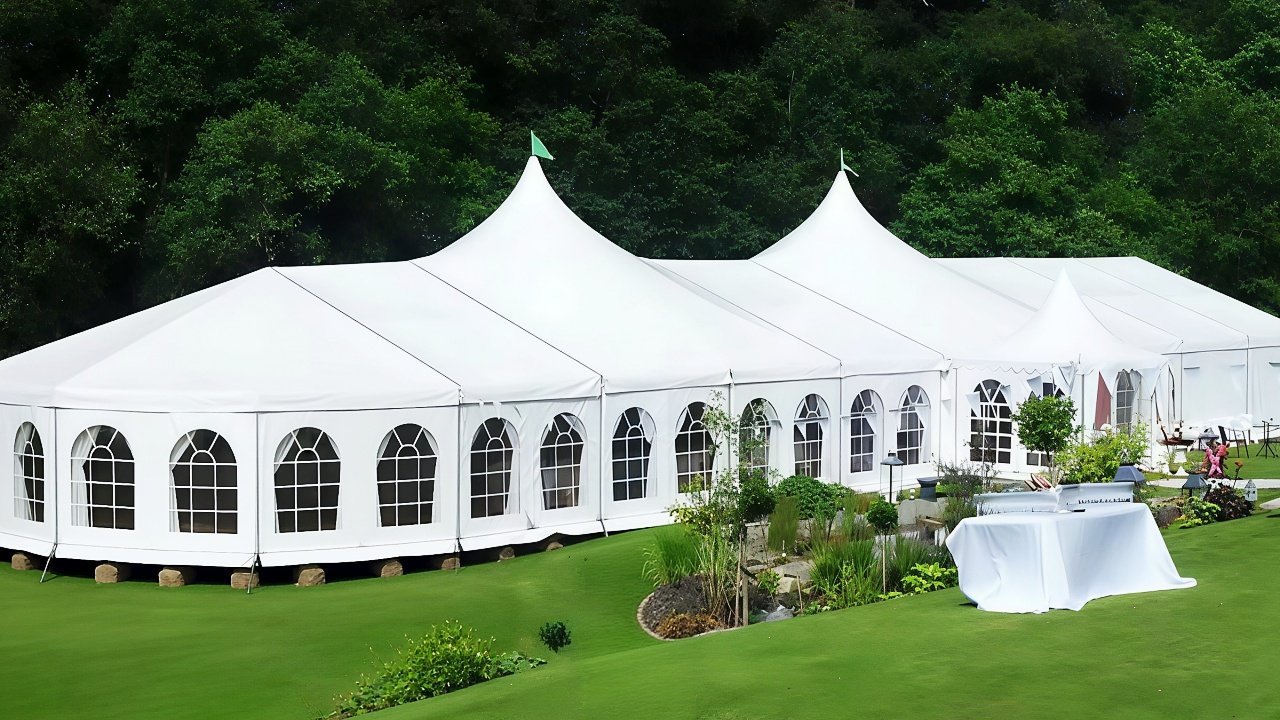 Mixed wedding Tent