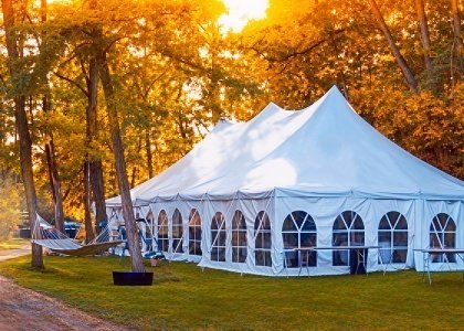 Sailcloth Glamping Tent