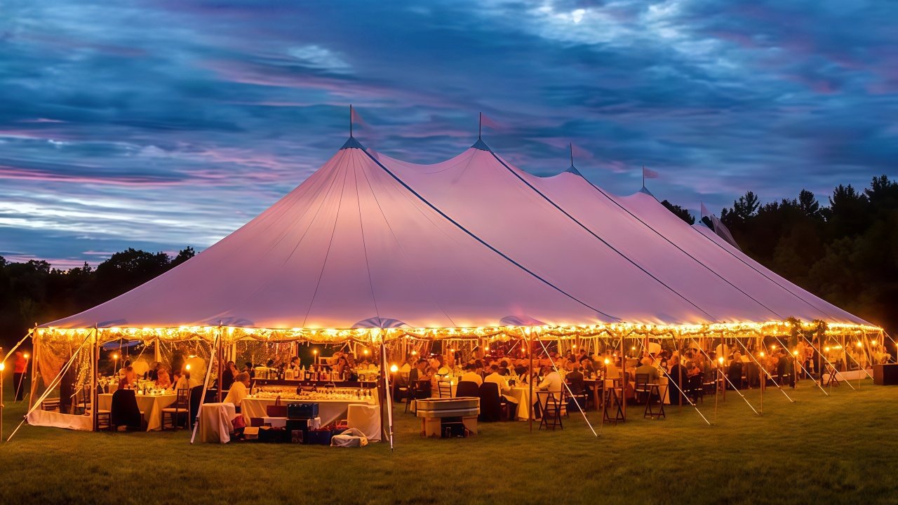 sailcloth wedding tents