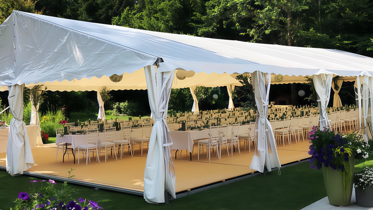 aluminum frame tents
