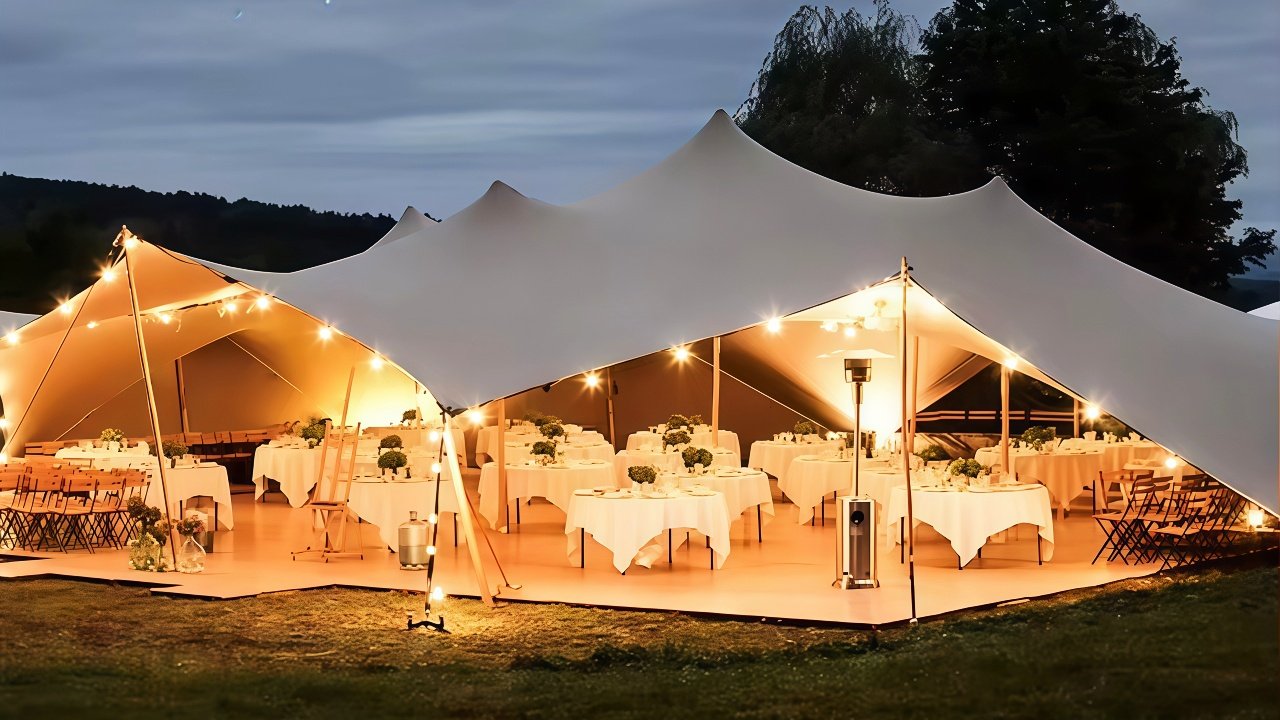 stretch tents for weddings