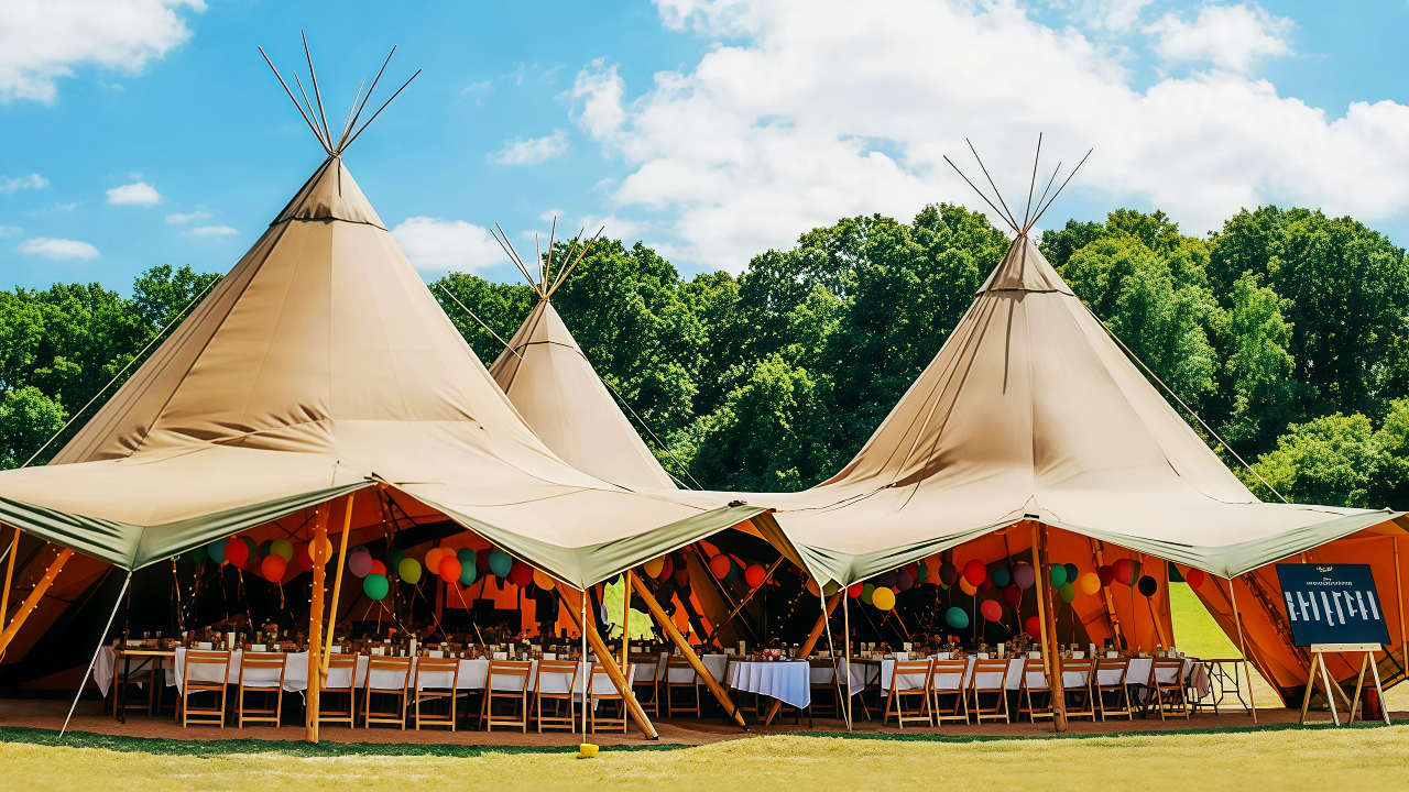 tipi wedding tent