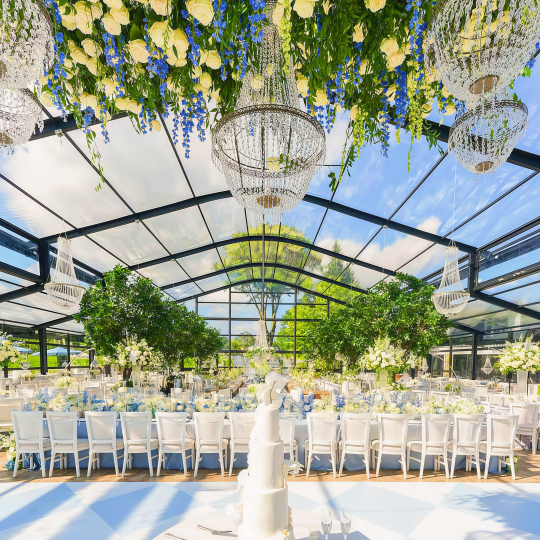 atrium wedding tent​