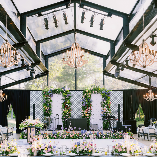 wedding tent atrium​