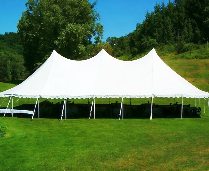 Durable 40x80 pole tents