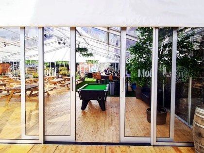 Tent Sliding Door