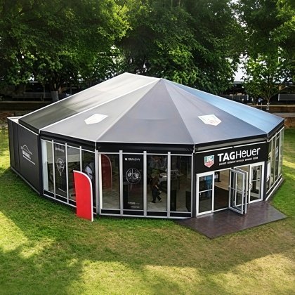 polygonal tents