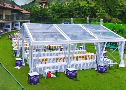 20x40 Clear Top Canopy Tent