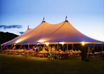 40x100 Sailcloth Tent