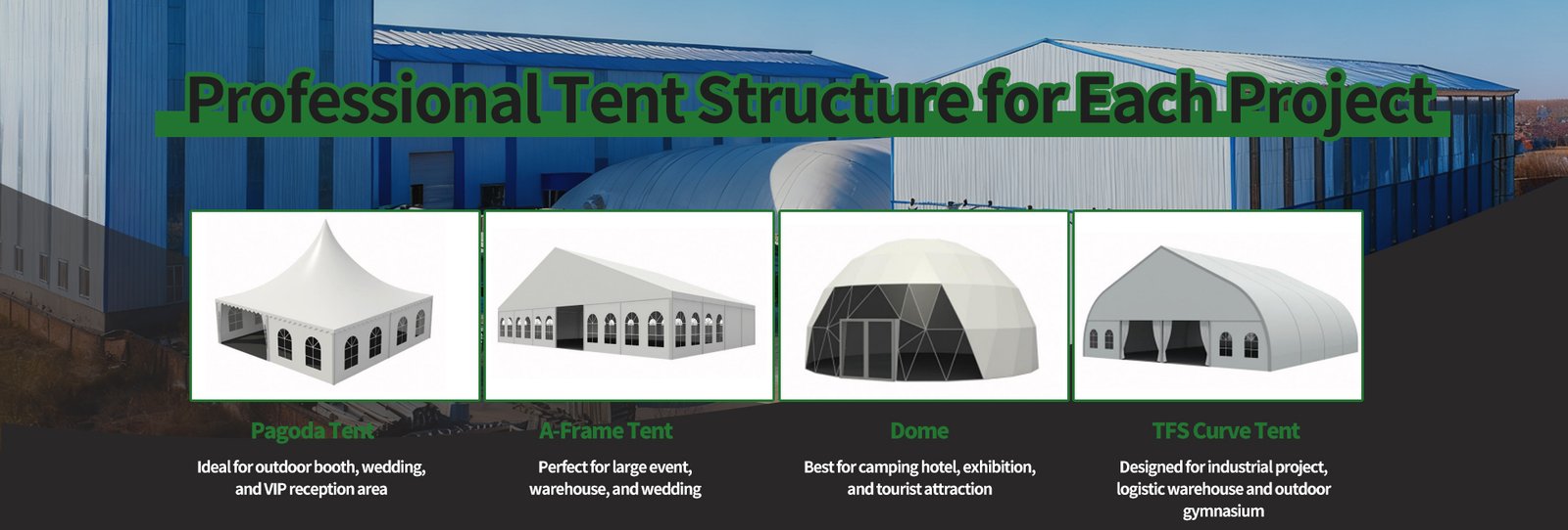 Contact Us for custom tent solution!