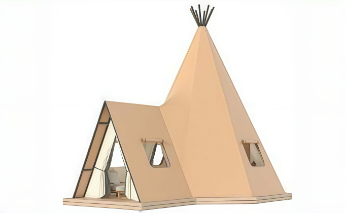 A-shape Resort Tent